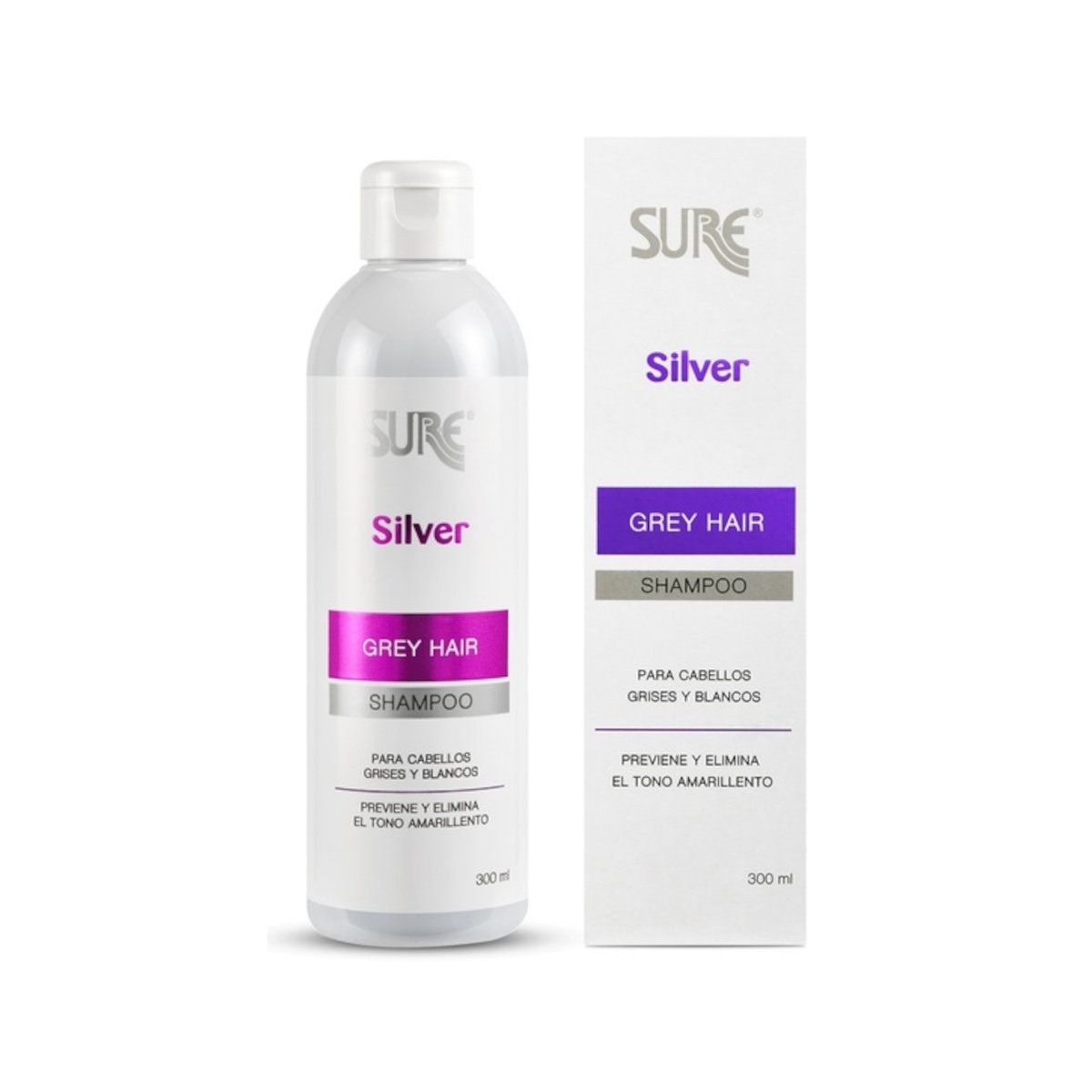 Shampoo Sure Silver Grey Hair 300ml
