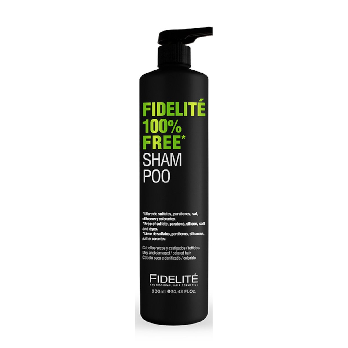 Shampoo Fidelité 100% Free 900ml