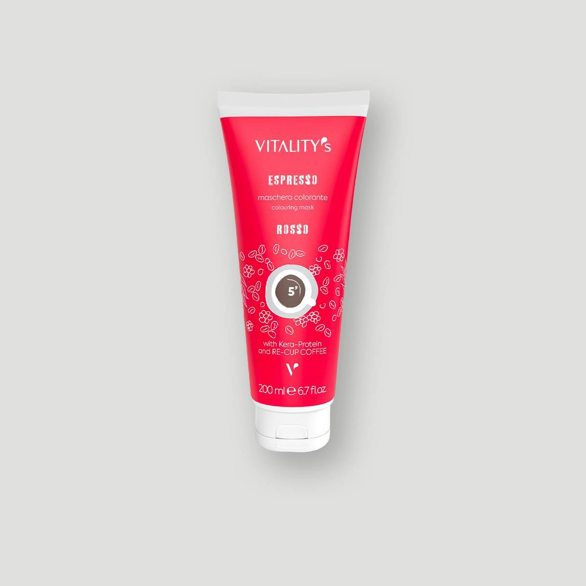 Vitalitys Máscara Espresso Rojo 200ml